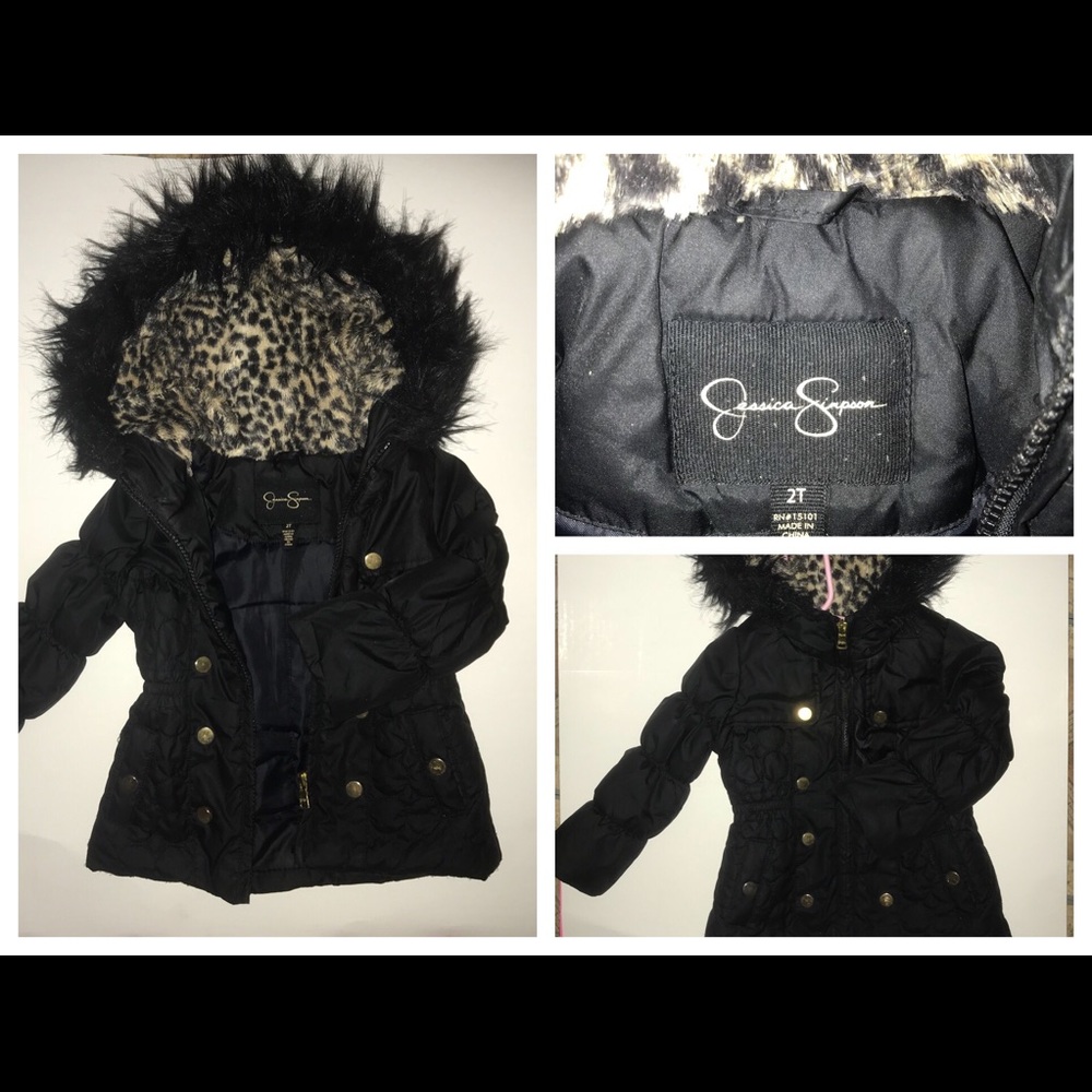Jessica Simpson Black winter coat