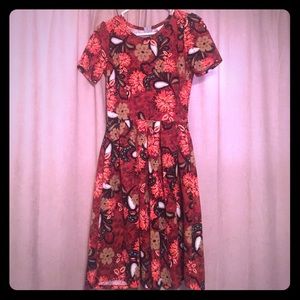 LulaRoe small Amelia dress