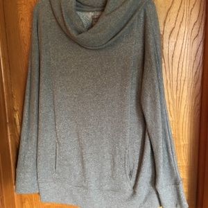 Cowl neck pullover