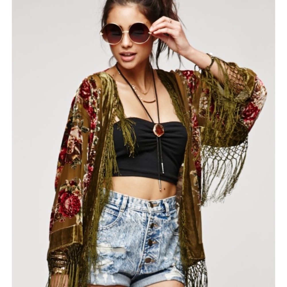 Salt water gypsy kimono