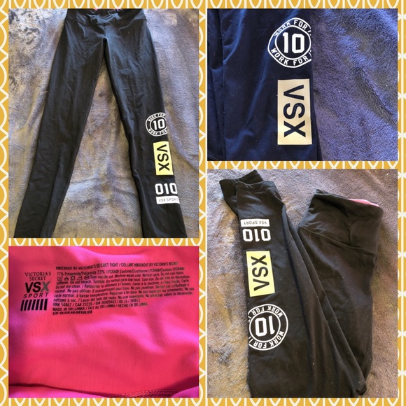 Victoria's Secret Pants - Like New Victoria’s Secret Knockout Yoga Pants
