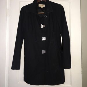 Michael Kors black pea coat