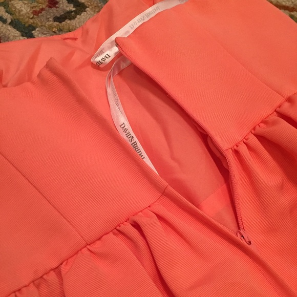 David’s Bridal Dress in Coral Reef Size 6 - Picture 7 of 7