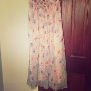 Floral Maxi Skirt