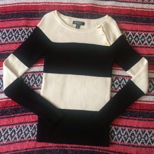 MOVING SALE Ralph Lauren Striped Sweater