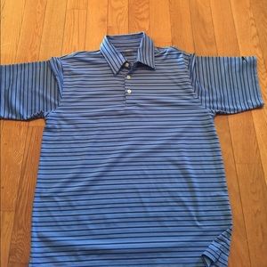 Blue golf shirt men’s L