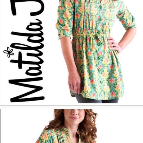 Matilda Jane Green Acres Tunic size s - Picture 7 of 10