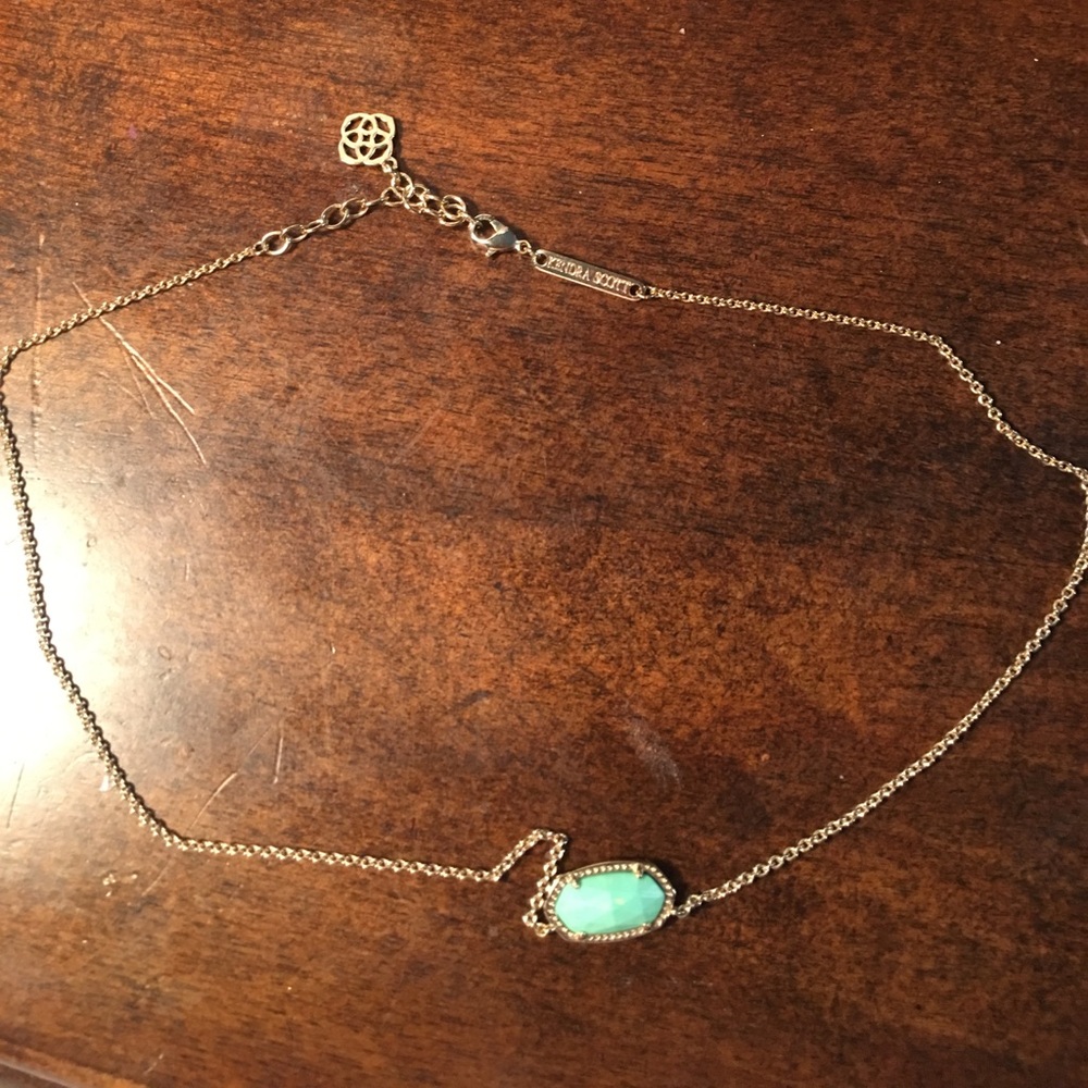 Kendra Scott golden chain torq necklace