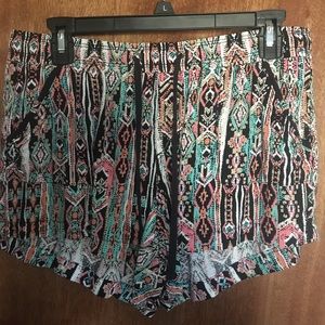 Rayon material shorts