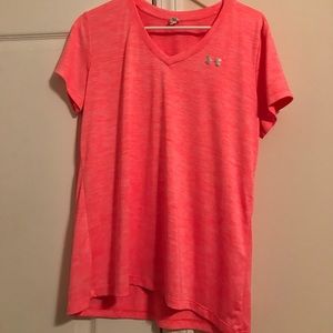 Under armor dri fit coral