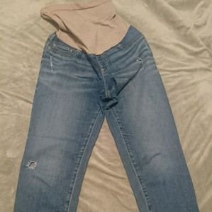 Jessica Simpson maternity Jean capris