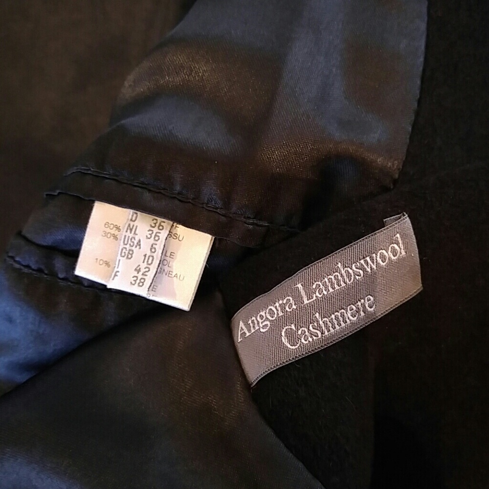 💥YELL💥Angora-Lambswool-Cashmere Coat - Picture 4 of 12