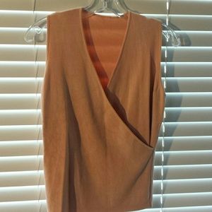 Silk tank shirt