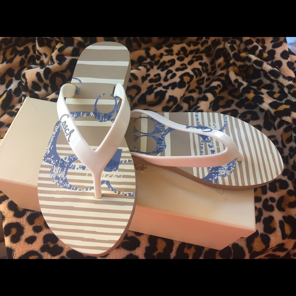 Coach Flip Flops