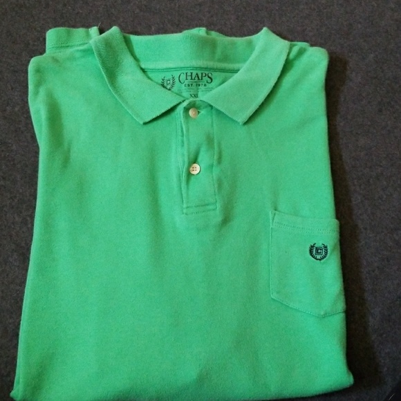 Men's Chaps XXL button POLO collar - Picture 1 of 3