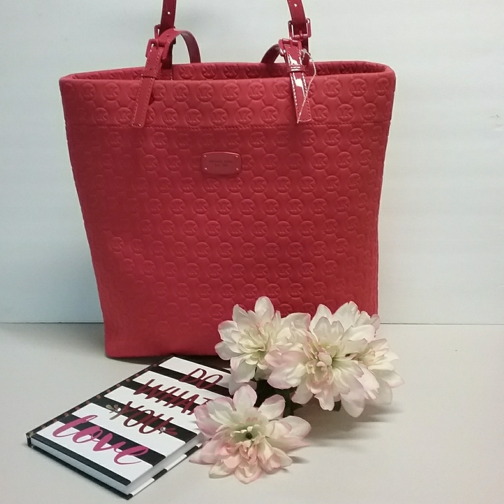 Authentic Michael Kors neoprene tote