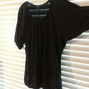 Express brand black knit shirt
