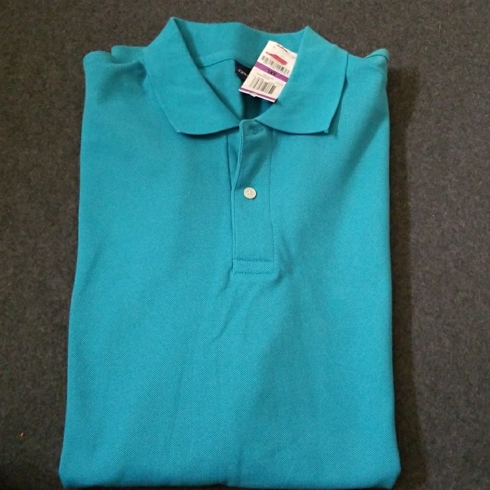 Men's XXL JOHN ASHFORD BUTTON DOWN POLO