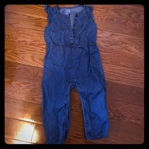 Baby Gap Denim Jump suit 18-24