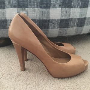 BCBG Tan Heels