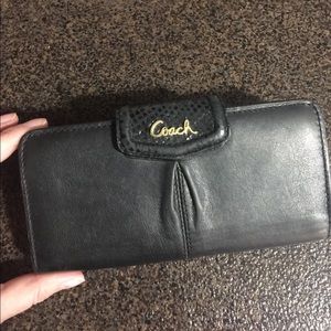 Black Coach Wallet