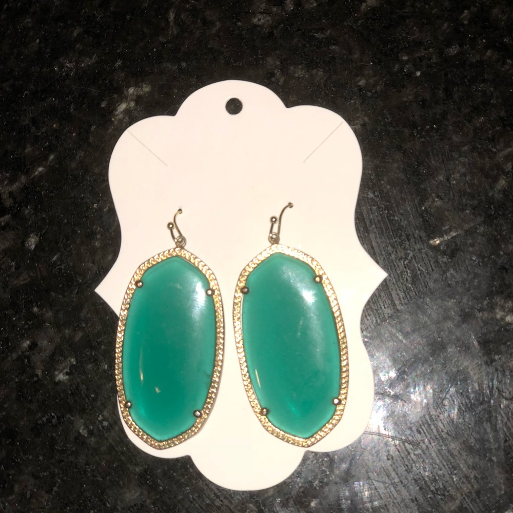 Kendra Scott Danielle earrings - Green
