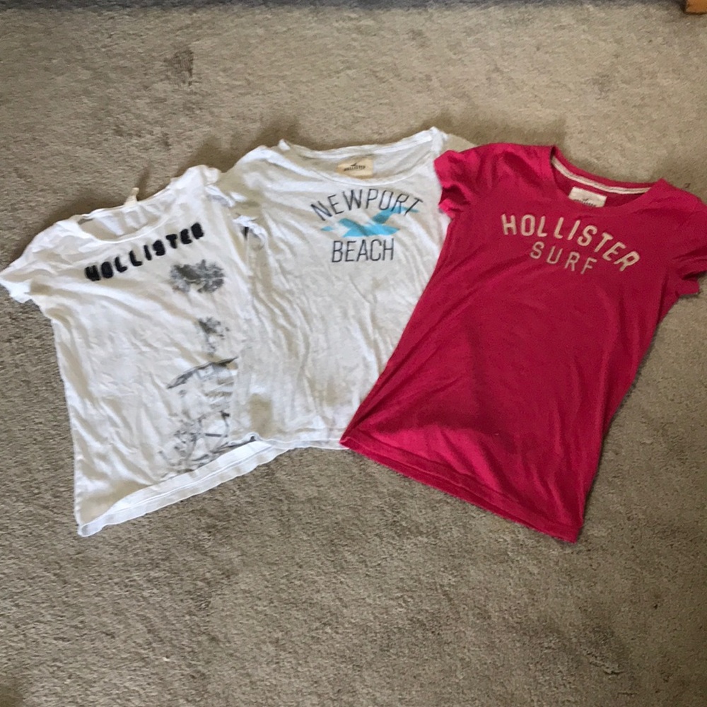 Girls Hollister tshirt bundle