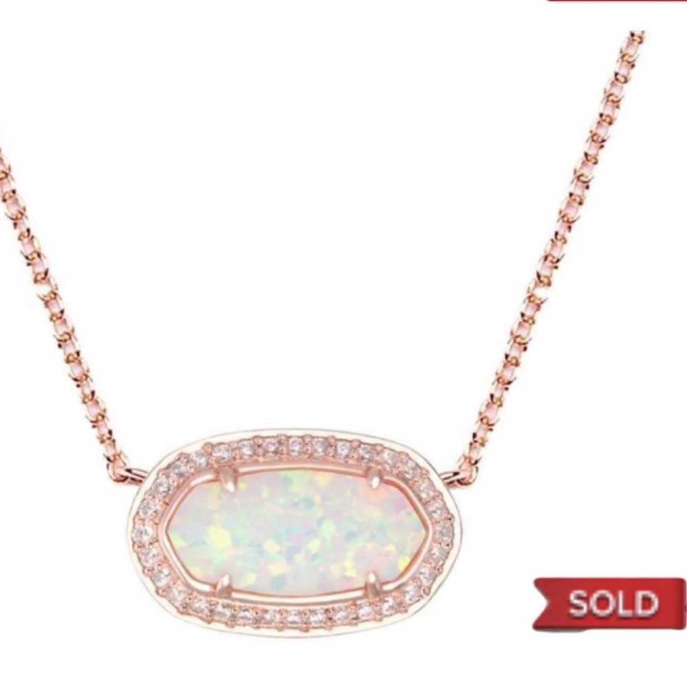 Eloise Kendra Scott Necklace Opal