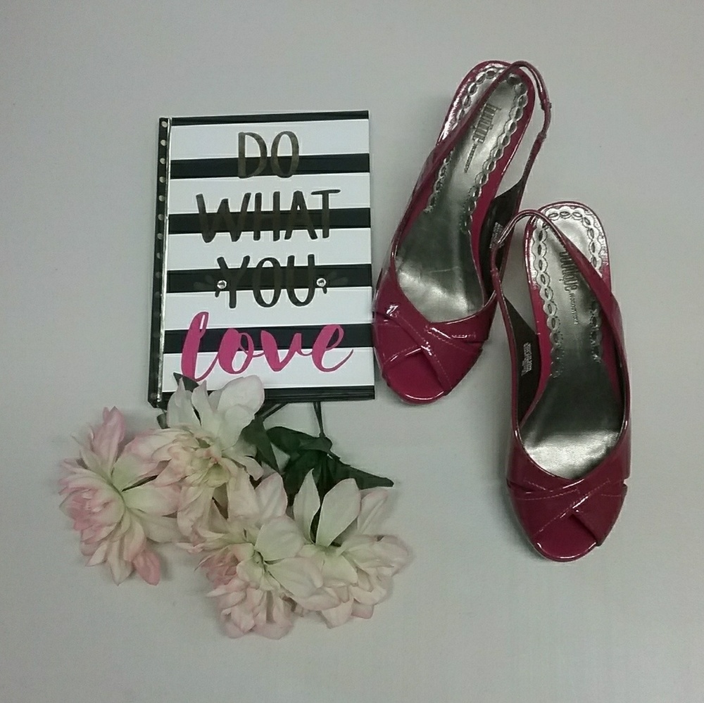 Boutique Nordstrom pink wedge