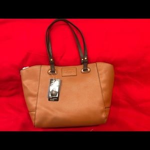 New leather Bass Tote, Crossbody, and Wristlet