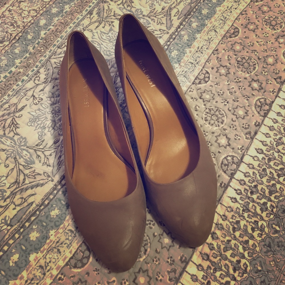 Nine West Tan Heels (10)