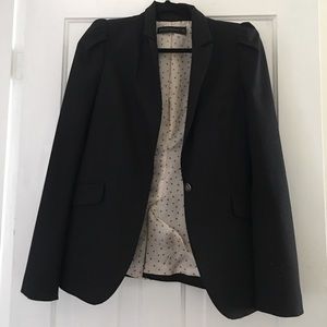 Zara Black dress jacket