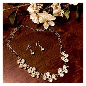 🌿{5 for $25} Adjustable Necklace w/ Earrings Set