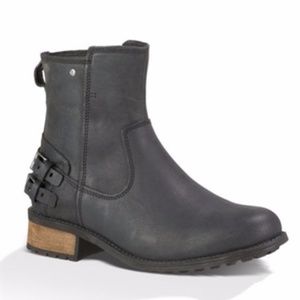 UGG boot Orion bootie leather buckle waterproof