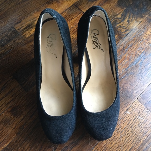 Black chunky heels - Picture 2 of 3