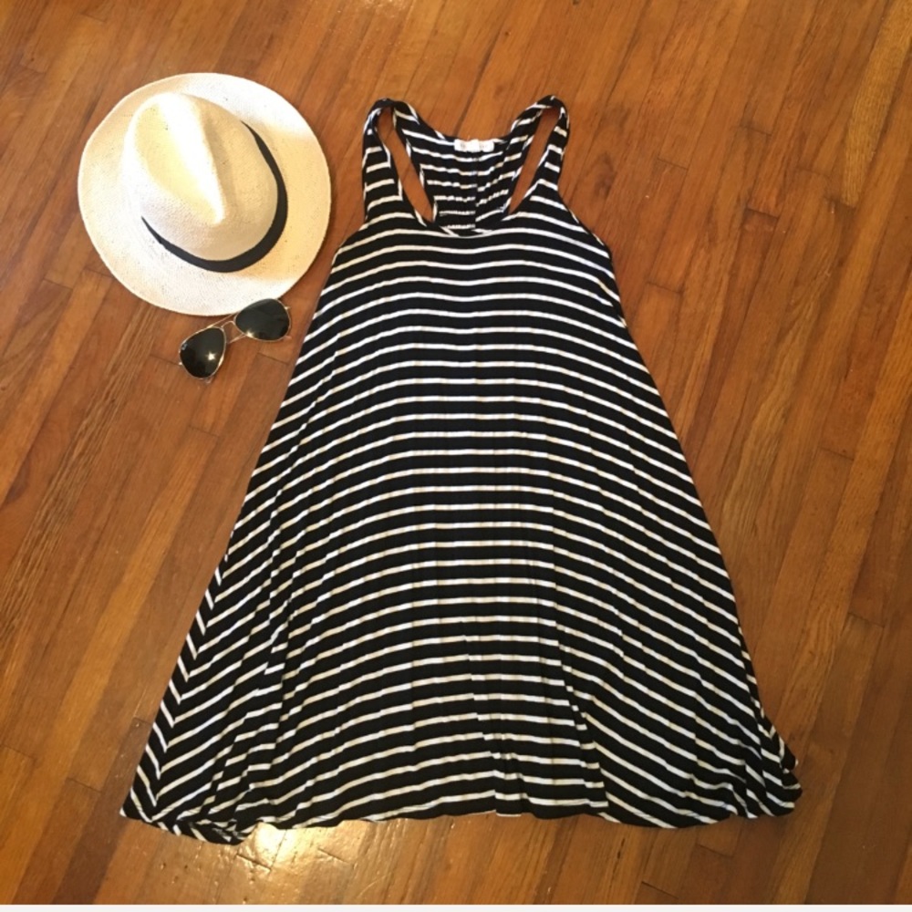 Socialite Striped Racerback Dress