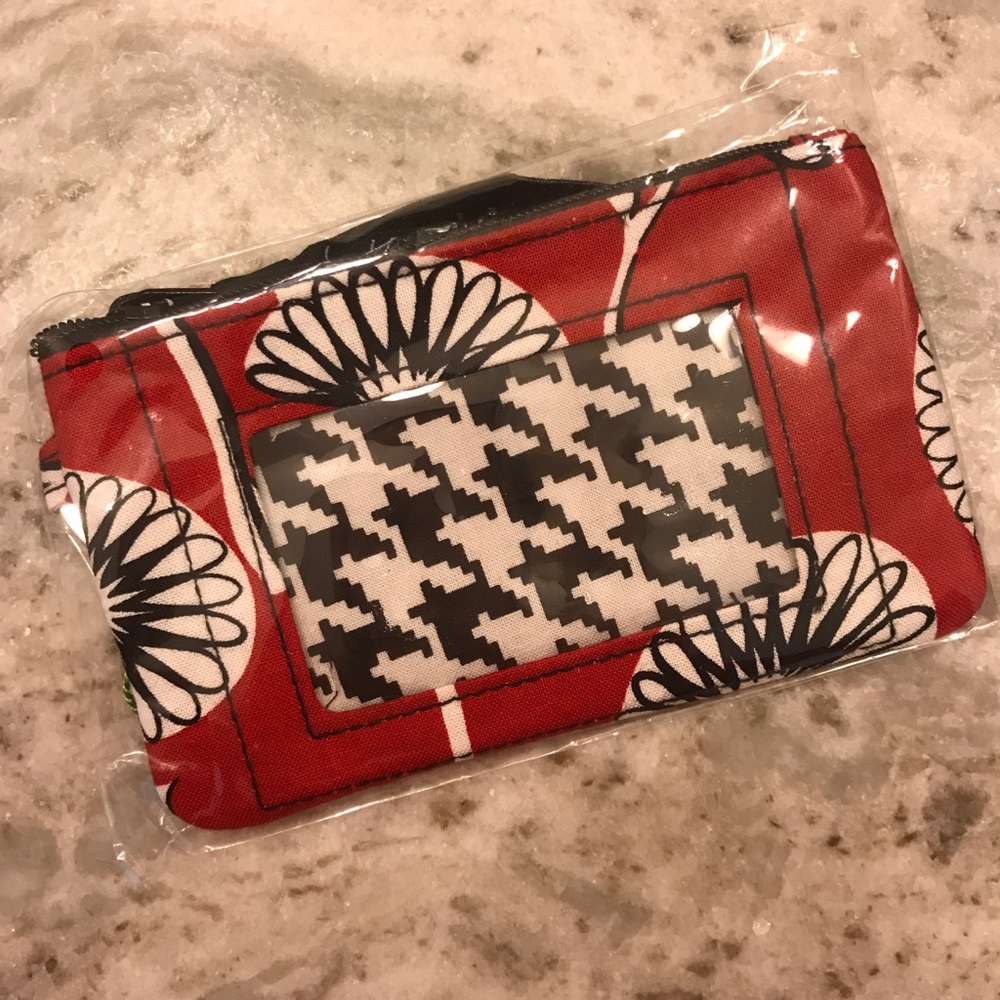 Vera Bradley Deco Dailey Zip ID Case