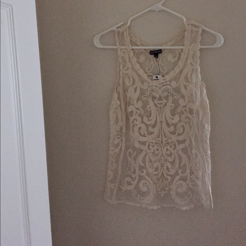 NWT Lace Tank