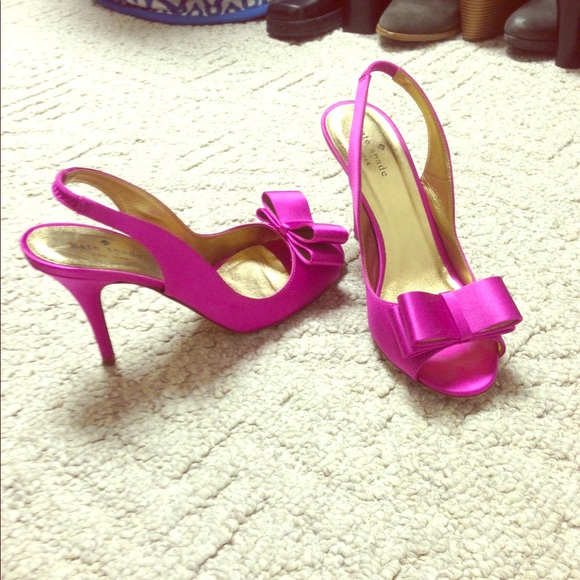 kate spade hot pink shoes