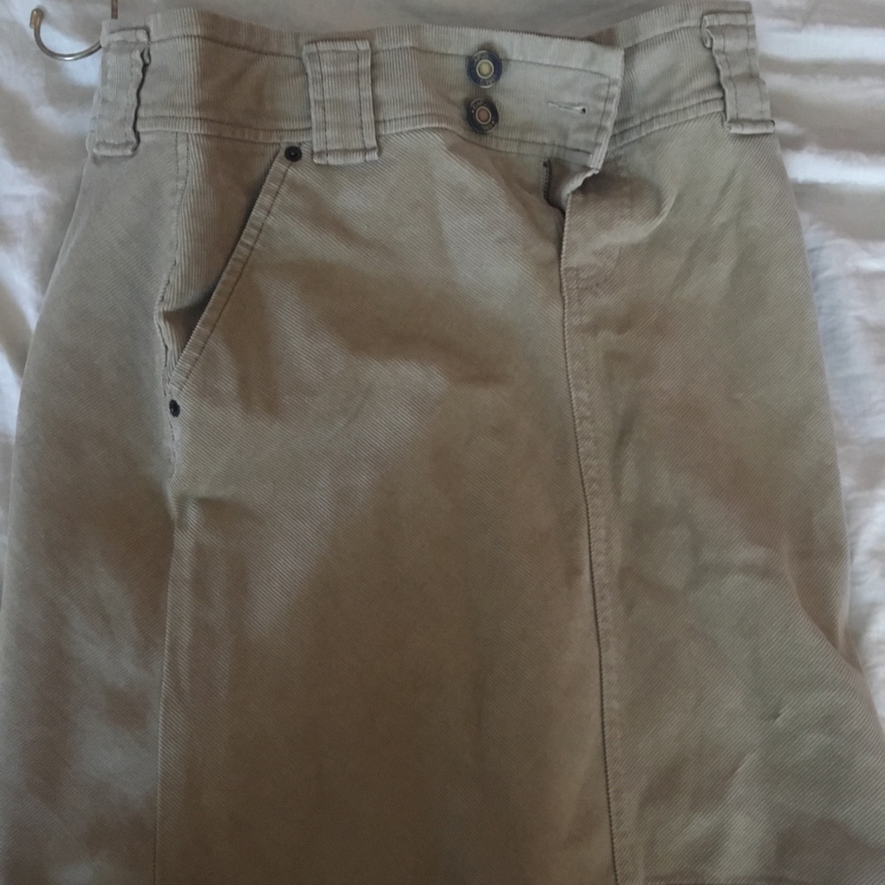 Gap high waisted corduroy skirt