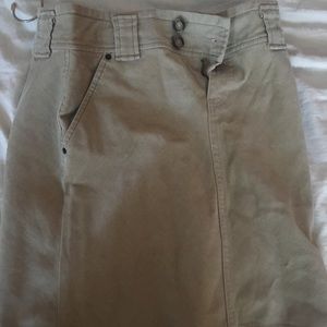 Gap high waisted corduroy skirt