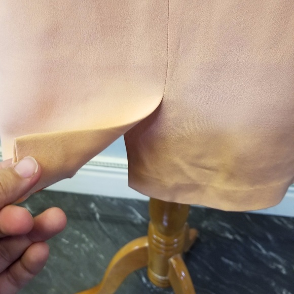 Dur per Due silk peach skirt (I28)