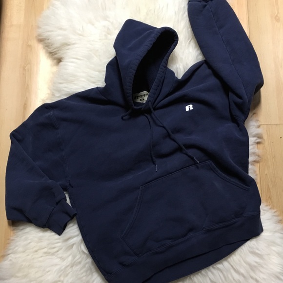 russell athletic hoodie vintage