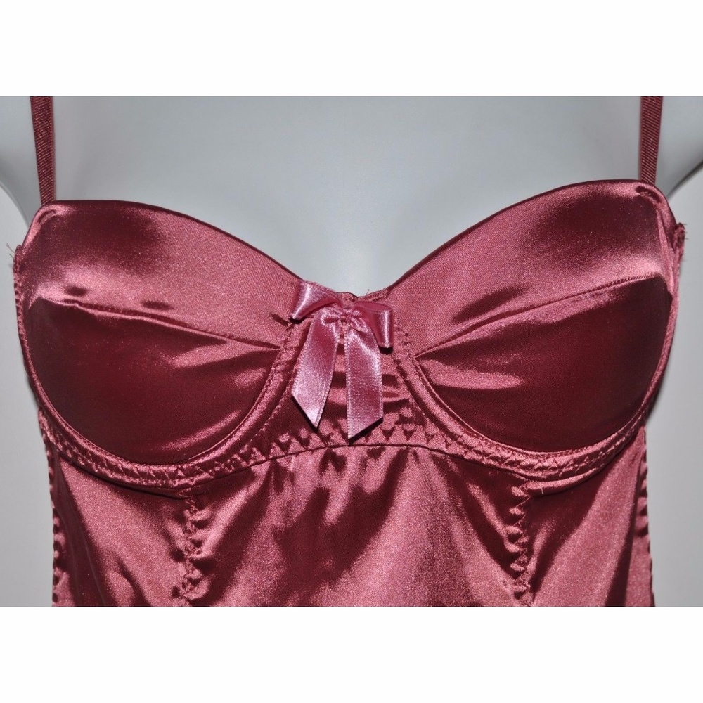 New SEXY LITTLE THINGS Chemise w/Garters NWT 34B - Picture 4 of 7