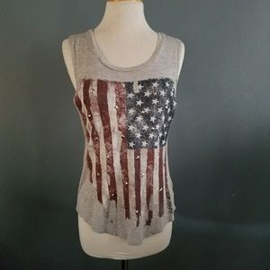 American Flag Muscle Tee 💪🇺🇸