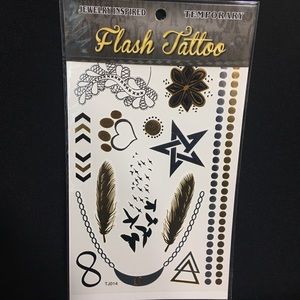 FREE with purchase! Jewelry Inspired Flash Tattoos