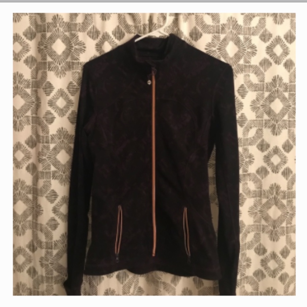Lululemon Rose Gold Zip Up