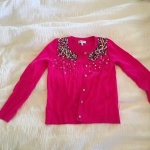 Milly Minis embellished cardigan