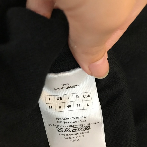 Dior pink black adjustable sweater NWD logo - Picture 6 of 6