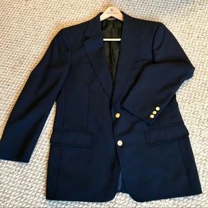 Brooks Brothers classic navy blue blazer